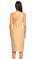 Versace İşleme Detaylı Nude Elbise #4