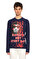 Gf Ferre Baskı Desen Uzun Kollu Lacivert T-Shirt #3