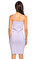 Versace Askılı Lila Elbise #4