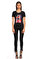 Just Cavalli İşleme Detaylı Siyah T-Shirt #2