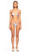Mara Hoffman Desenli Pembe Bikini Üstü #2