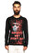 GF Ferre Baskı Desen Uzun Kollu Siyah T-Shirt #3