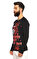 GF Ferre Baskı Desen Uzun Kollu Siyah T-Shirt #4