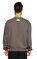 Les Benjamins Baskı Desen Gri Sweatshirt #5