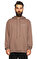 Les Benjamins Kapüşonlu Kahverengi Sweatshirt #3