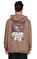 Les Benjamins Kapüşonlu Kahverengi Sweatshirt #5