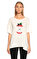 Sonia By Sonia Rykiel İşleme Detaylı Beyaz T-Shirt #3