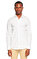 Jil Sander Çizgili Beyaz Gömlek #1