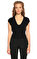 Michael Kors Collection Çıtçıtlı Siyah Bluz #3
