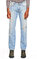 Frankie Morello Yamalı Mavi Jean Pantolon #1