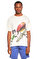 Ami Baskı Desen Beyaz T-Shirt #1