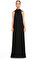 Azzaro İşleme Detaylı Siyah Uzun Gece Elbisesi #2