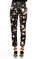 Joie Çiçek Desenli Siyah Pantolon #5