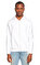 St. Nian Kapüşonlu Beyaz Sweatshirt #1