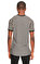 Serdar Uzuntaş Çizgili V Yaka Bej Siyah T-Shirt #5
