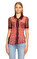 Just Cavalli Karma Desen Transparan Kısa Kol Renkli İpek Gömlek #3