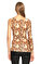Just Cavalli Yılan Derisi Desenli Kahverengi bluz #5