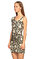 Just Cavalli Yılan Derisi Desenli Yeşil Elbise #3