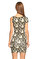 Just Cavalli Yılan Derisi Desenli Yeşil Elbise #4