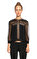 Alberta Ferretti Dantel İşlemeli İpek Siyah Bluz  #3