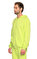 Les Benjamins Kapüşonlu Lime Sweatshirt #4