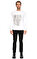 St. Nian Baskı Desen Beyaz Sweatshirt #2