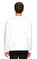St. Nian Baskı Desen Beyaz Sweatshirt #5