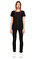 Clu Dantel İşlemeli Siyah Bluz #2