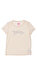Juicy Couture İşleme Detaylı Krem T-Shirt #1