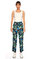 Gerard Darel Çiçek Desenli Mavi Yeşil Pantolon #2