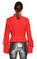 Fornarina Kırmızı Jeans Ceket #5