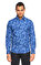 Michael Kors Collection Desenli Mavi Gömlek #1