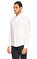 Michael Kors Collection Keten Beyaz Gömlek #4