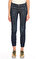 Fornarina Jeans Paçası Lastikli Lacivert Jean Pantolon #1
