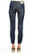 Fornarina Jeans Paçası Lastikli Lacivert Jean Pantolon #5