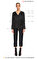 Full Figure Kruvaze Siyah Bluz #7