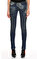 Current Elliot Yama Detaylı Skinny Mavi Jean Pantolon #1