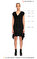 Catherine Malandrino Degaje Yaka Siyah Elbise #6