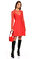 Sandro Kırmızı Elbise #5