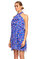 Blugirl Çiçek Desenli Mavi Elbise #3