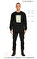 Les Benjamins Baskı Desen Siyah Sweatshirt #7