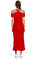 Alexander McQueen Kırmızı Gece Elbisesi #3