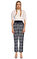 DKNY Desenli Lacivert Pantolon #2
