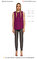 DKNY Yakası İşleme Detaylı Mor  Bluz #7