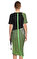 DB Deniz Berdan Neon File Detaylı Yeşil Elbise #4
