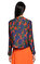 Just Lıke You Çiçek Desenli Karma Renkli Ceket #5