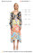 Peter Pilotto Çiçek Desenli Midi Renkli Elbise #6