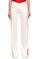 MSGM Geniş Kesim Beyaz Kırmızı Pantolon #1
