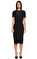 Victoria Beckham Diz Altı Siyah Elbise #1