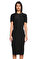 Victoria Beckham Diz Altı Siyah Elbise #2